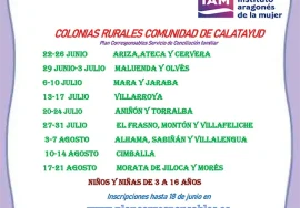 Colonias de Verano a Torralba de Ribota